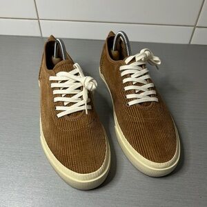Everlane Corduroy Brown Beige Sneakers